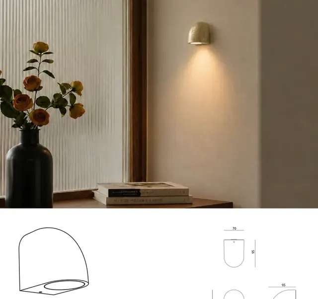 ZT7002 LED outdoor wall light by Zeti Lighting