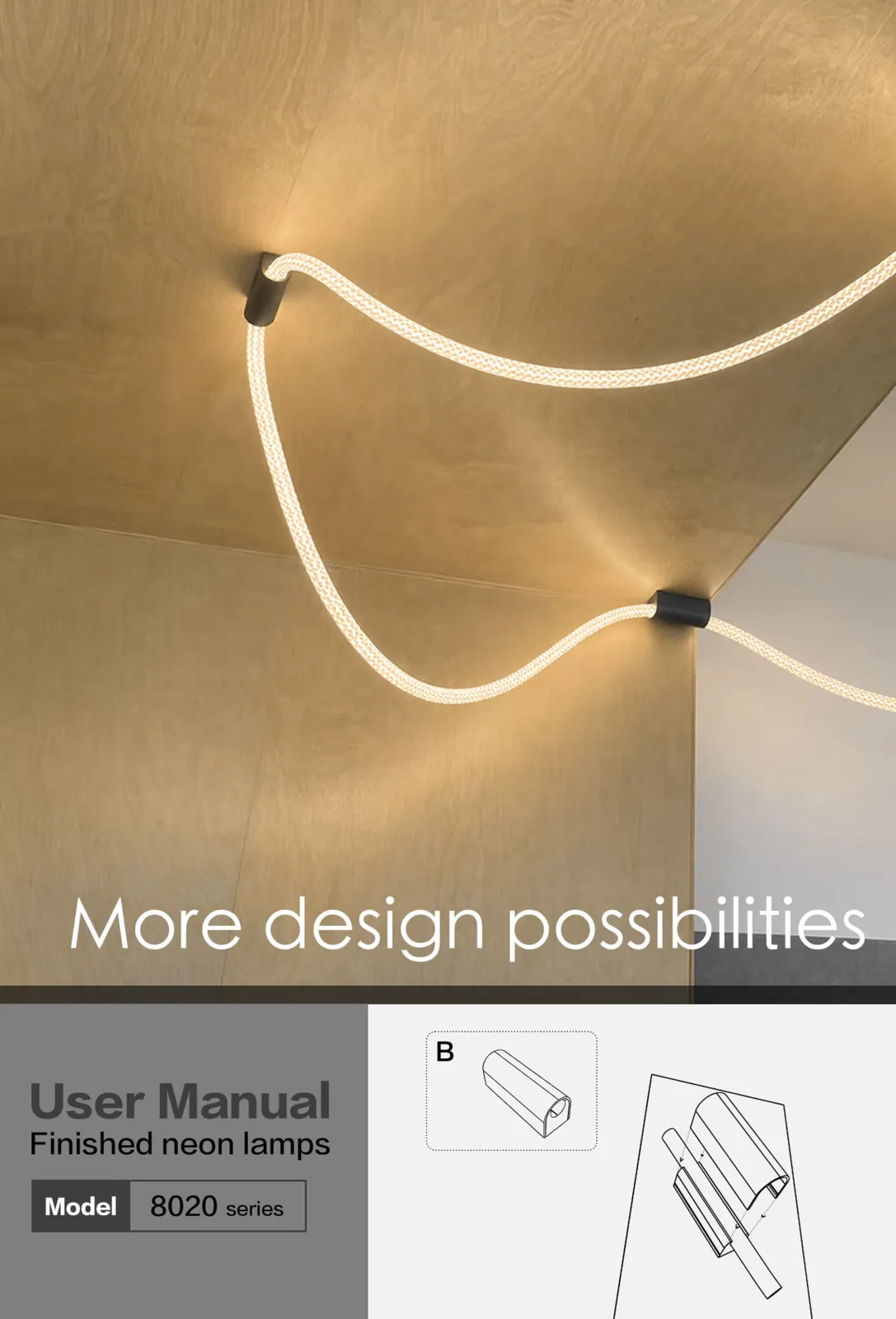ZT8020 Woven Rope Light Set — detail 2