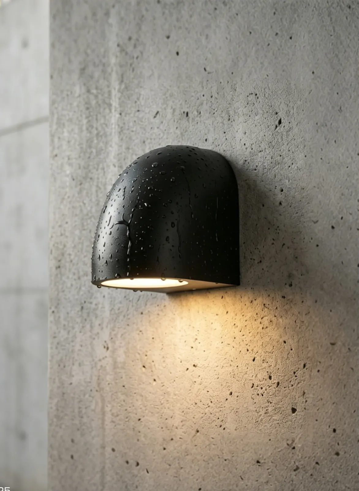 ZT7002 Hood Wall Light IP65 — installed in a entrance